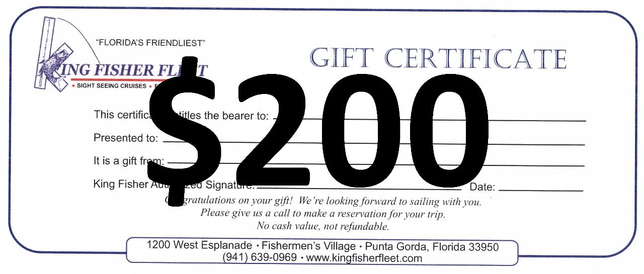 Gift Certificate - $200